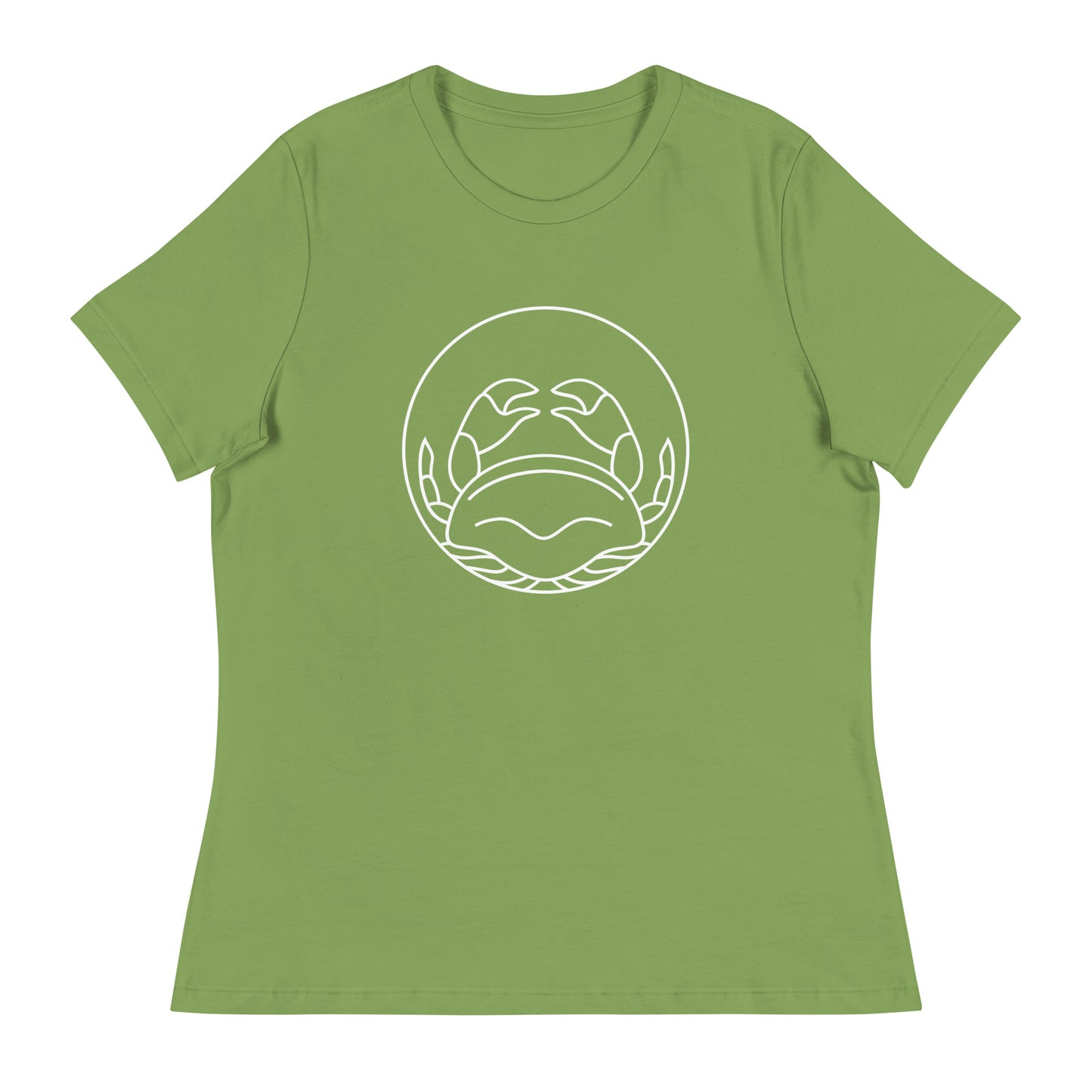 Women's Relaxed T-Shirt- Classic Zodiac: Cancer