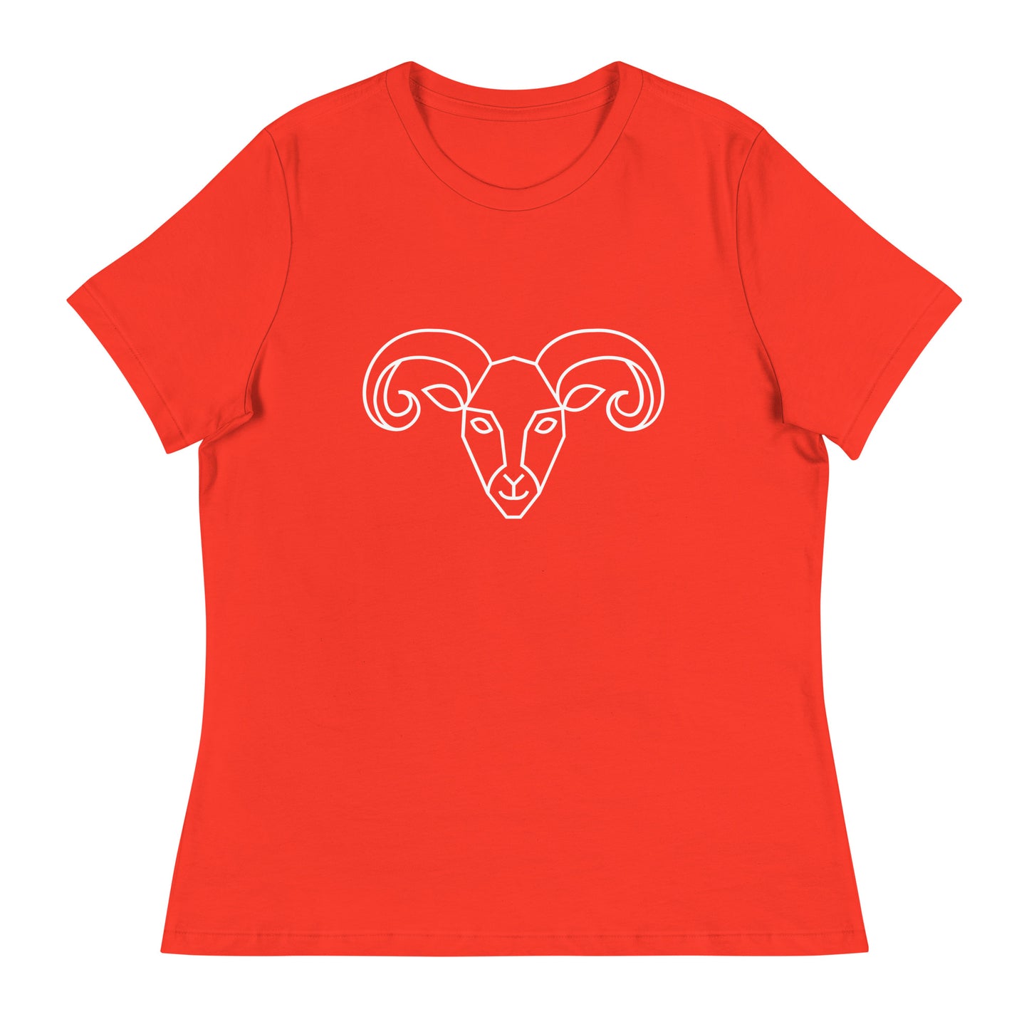 Women's Relaxed T-Shirt- Classic Zodiac: Aries